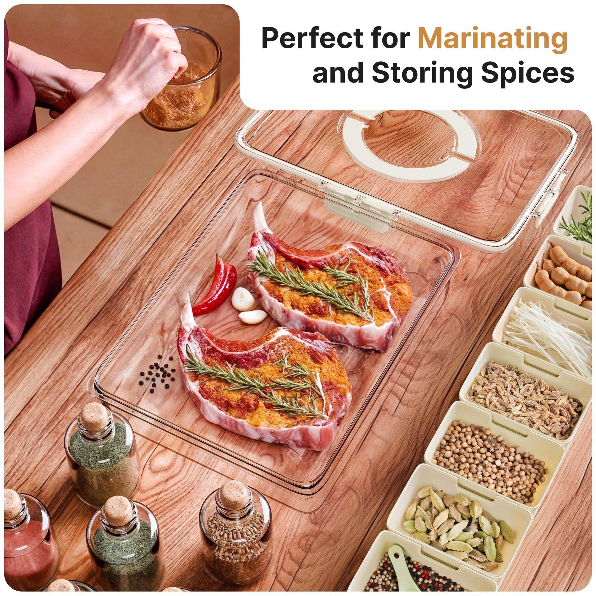 Amazon｜UnityProtect スナックルボックスコンテナ 蓋&ハンドル